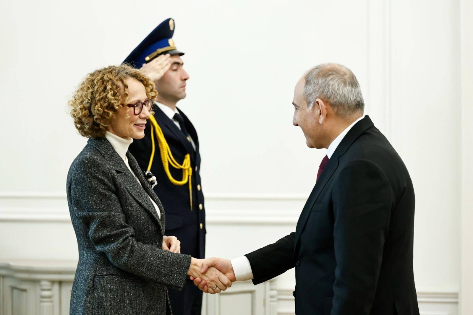 Armenian Prime Minister Nikol Pashinyan held a meeting with NATO Deputy Secretary General Radmila Shekerinska during her visit to Yerevan